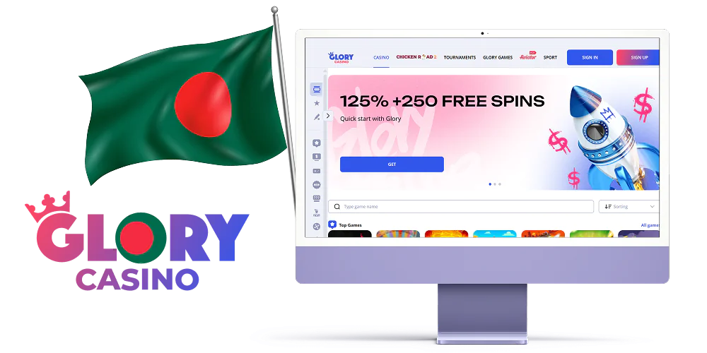 Official gambling website Glory Casino in Bangladesh